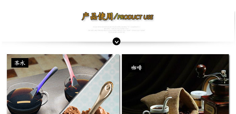 Elegant and charming, shy flower bud coffee spoon, retro long-handled spoon, alloy dessert spoon (JY50) pic 32
