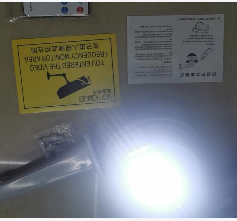 2022 new products: Solar lamp, fake camera surveillance lamp, human body sensor wall lamp, wireless pic 14