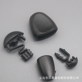 厂家直销2.5CM收带扣 塑胶箱包腰带织带夹 皮带夹 手机夹详情1