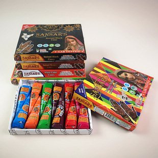Cross-border Henna ointment, hand-painted ointment, tattoo template ointment, exclusively for foreign trade pic 5