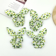 Wholesale of large colored towel loops, seamless adult rubber bands, high-elasticity ponytail tie, hair bands, headwear and hair ties pic 4