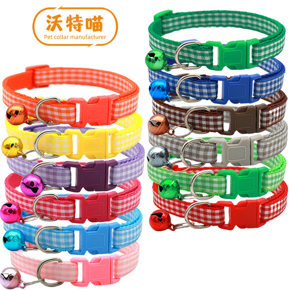 宠物贴布项圈狗狗猫咪项圈单脚印爪印铃铛项圈猫扣项圈爆款项圈详情16