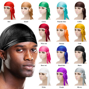 New stretch fabric forehead cross-colored base Indian headscarf and Muslim headscarf cap from Amazon in Europe and America pic 13