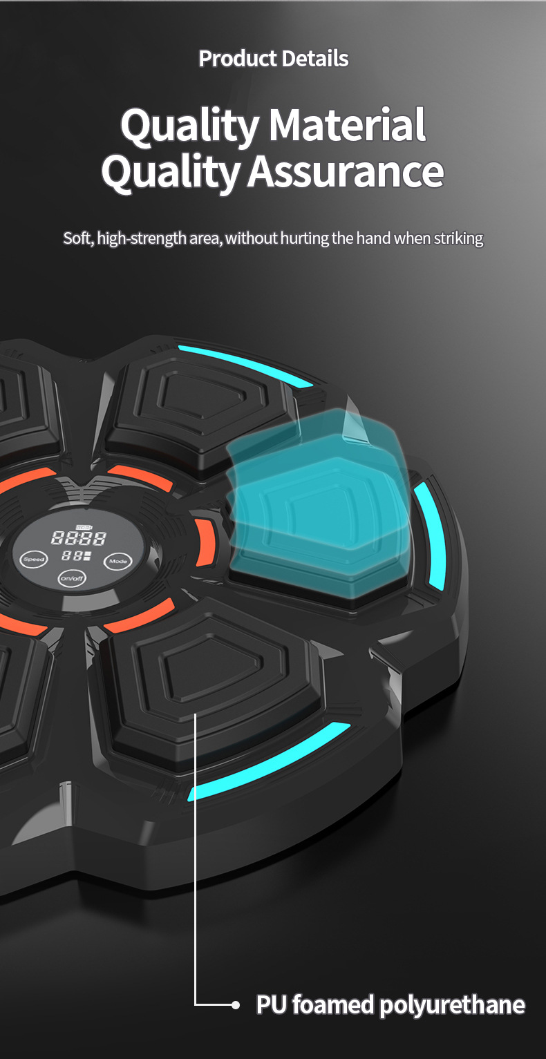 JOY  JUMP 智能蓝牙音乐拳击靶家用儿童拳击训练器材沙袋护具多功能训练机 拳击用品详情6