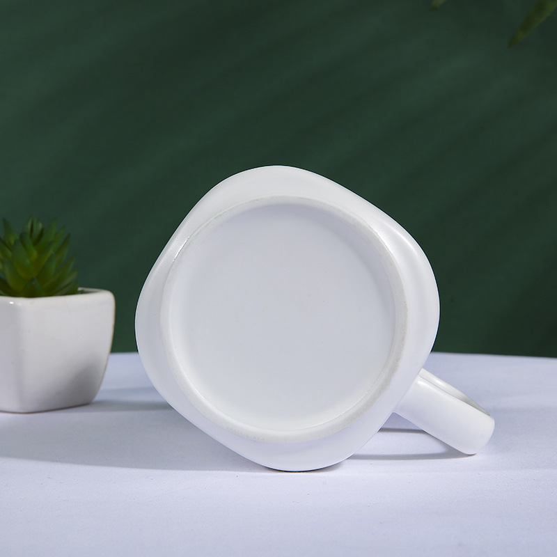 北欧陶瓷杯素雅花卉马克杯带竹盖小清新水杯带密封木盖杯子详情17