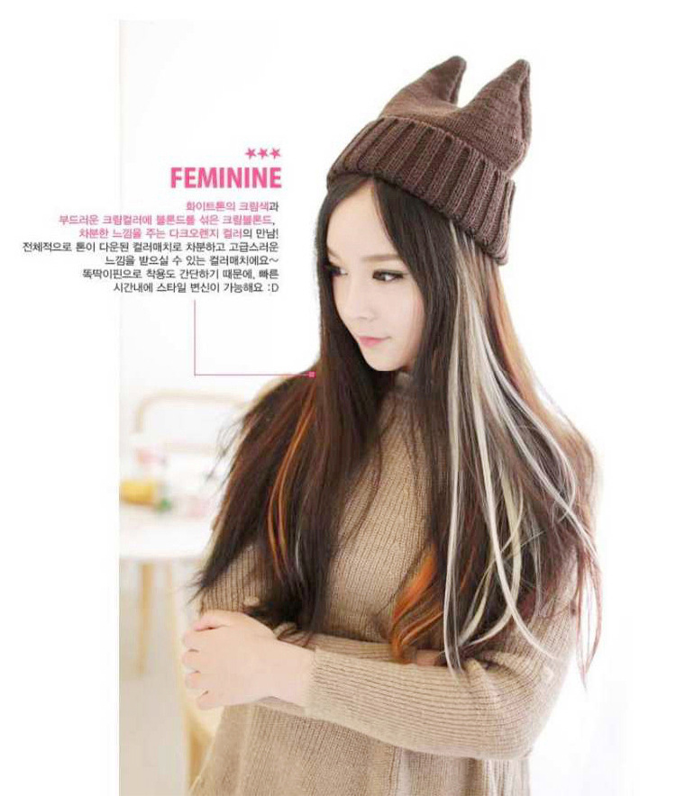 Hair extensions, hair extensions, colored hair extensions, straight hair extensions, colored hair extensions, simulated hair, high-temperature silk, curly hair extensions, lengths for women pic 8