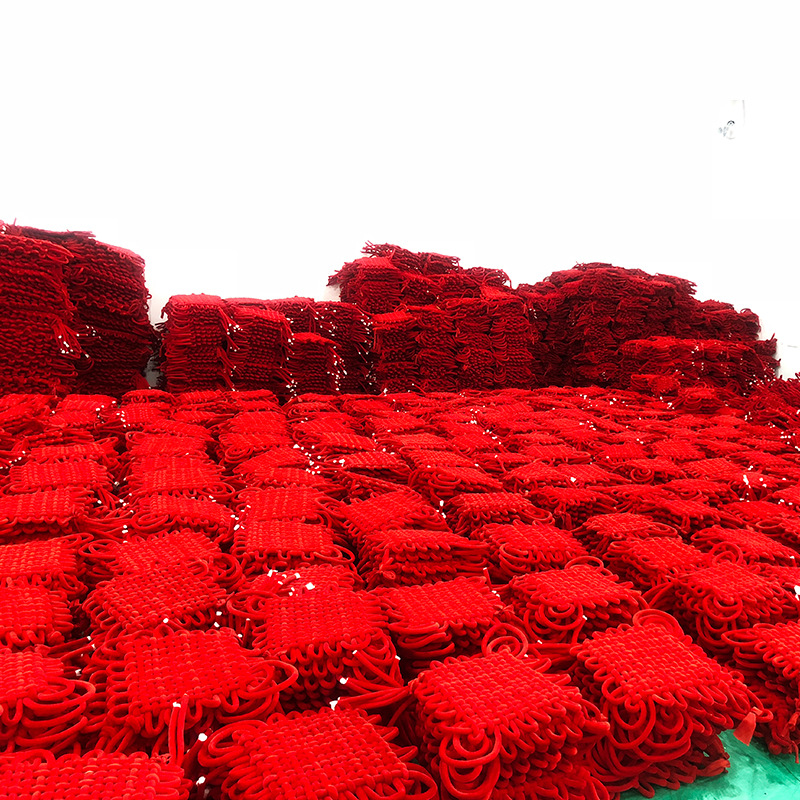 8-20 large pieces of velvet Chinese knots for wedding decorations in the living room and entrance hall. New Year and Spring Festival Chinese knot decorations for housewarming pic 23