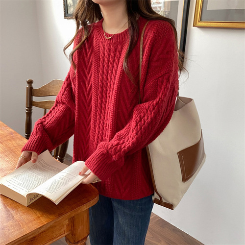 早秋慵懒风宽松休闲百搭长袖外套上衣2022新款时尚针织连帽开衫女详情16