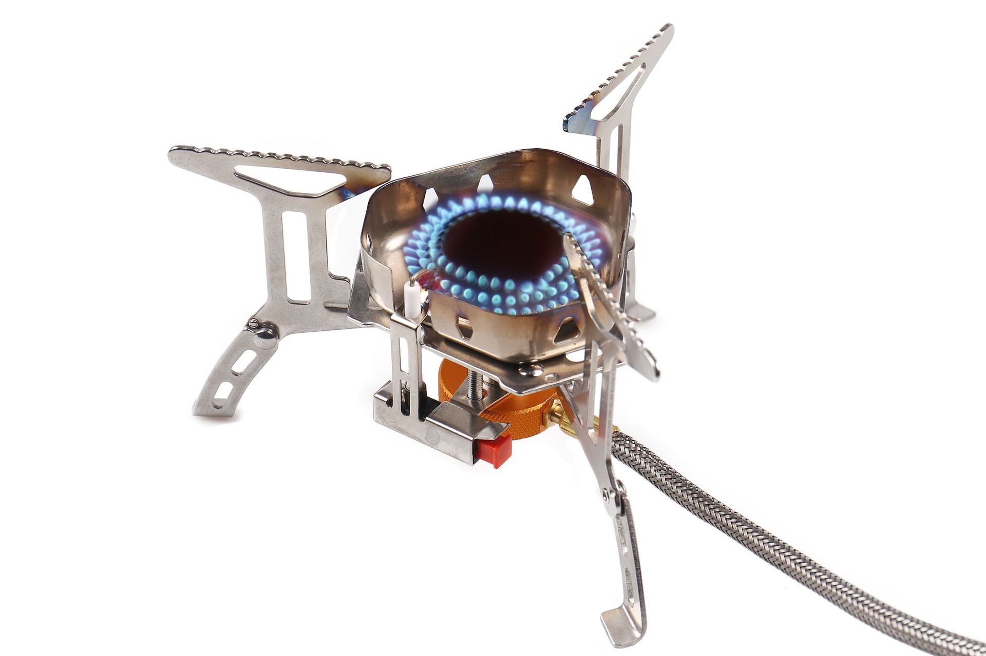 New type of outdoor barbecue stove, portable camping stove head for mountain climbing and camping, liquefied gas stove head manufacturer wholesale pic 10