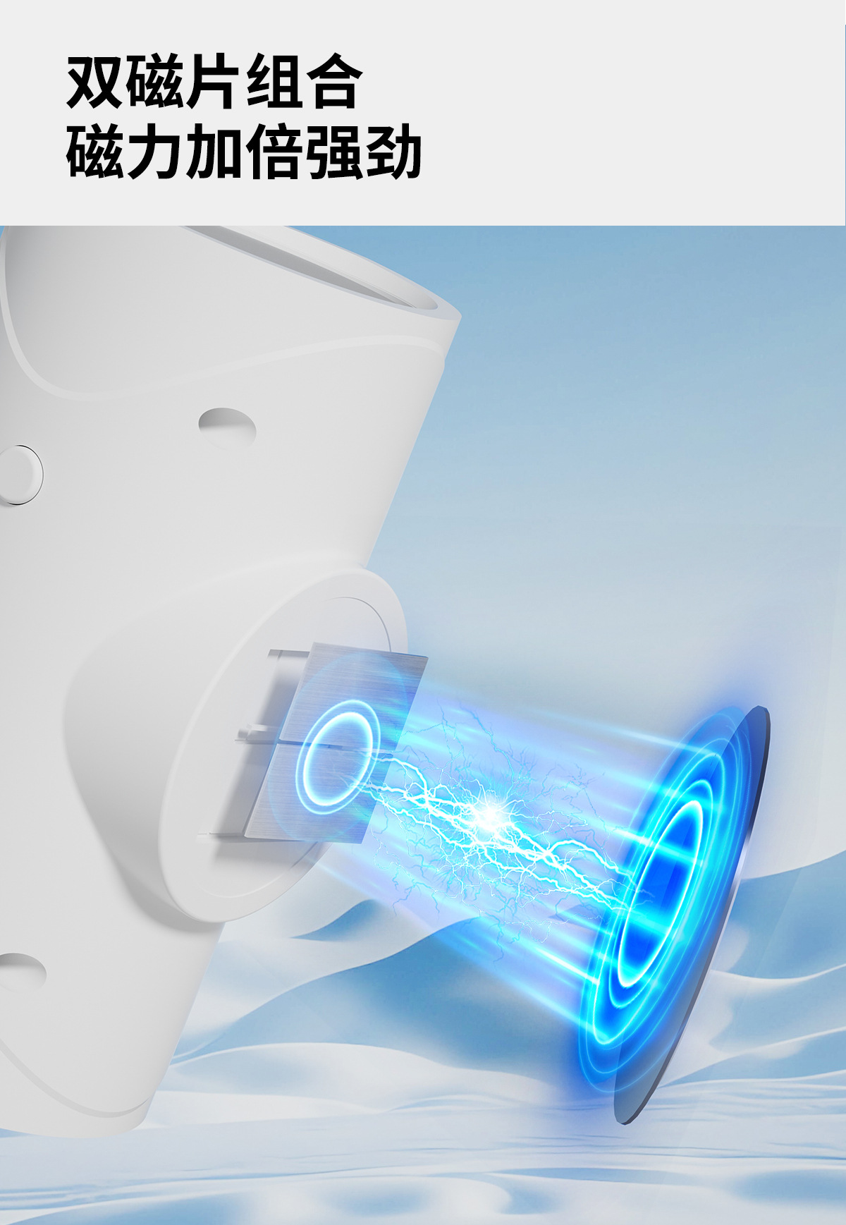Wholesale of cross-border sensor lights, human body sensor bedroom bedside lights, led charging magnetic attraction cabinet lights, and smart night lights pic 3