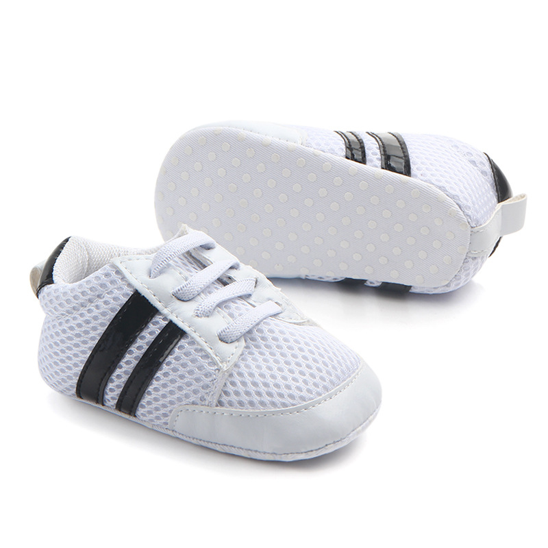 Wholesale spring and autumn breathable mesh baby shoes, soft-soled anti-slip baby walking shoes, casual 0842 pic 13