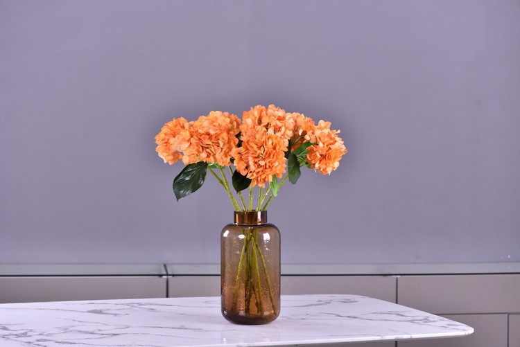 Factory supply of artificial hydrangeas, high-end hydrangea wholesale, wedding, home, hotel landscaping, main flowers, decorative artificial flowers pic 23