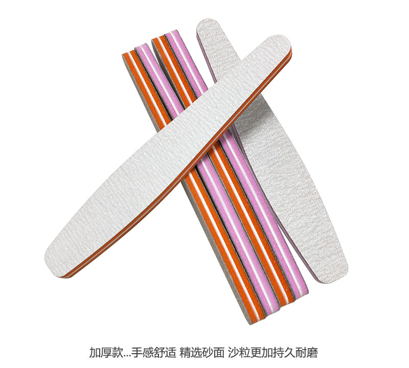 Sponge sandpaper, sanding strips, sandpaper files, double-sided nail files, nail polish sanding strips, shanilak pic 4