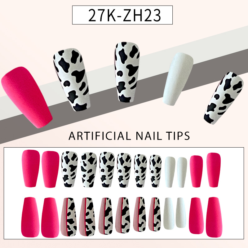 Wearable nail false nail patches are selling well in foreign trade. Wholesale and customization of the extended Barret nail art tool set for hot girls, exclusively for foreign trade pic 5