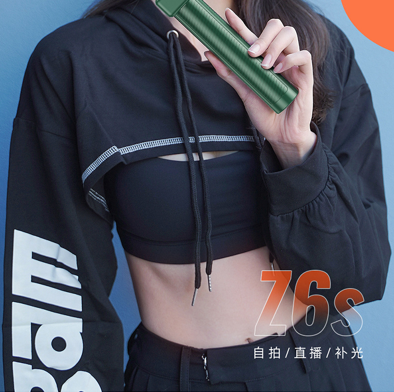 Mobile phone, selfie stick, Bluetooth, Douyin, live streaming, all-in-one retractable portable camera, photography stand, tripod, universal pic 112