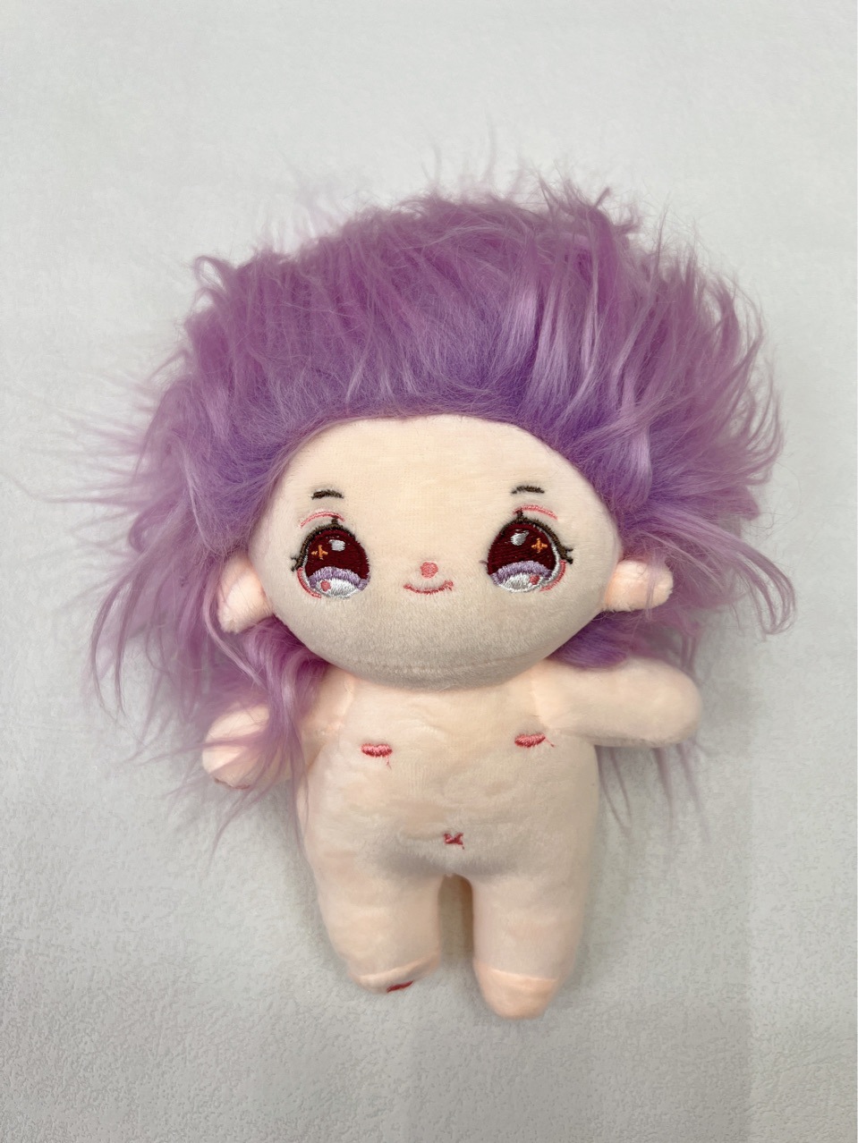 20公分棉花娃娃公仔20CM棉花娃娃裸娃可穿衣服娃娃DIY娃娃公仔详情3