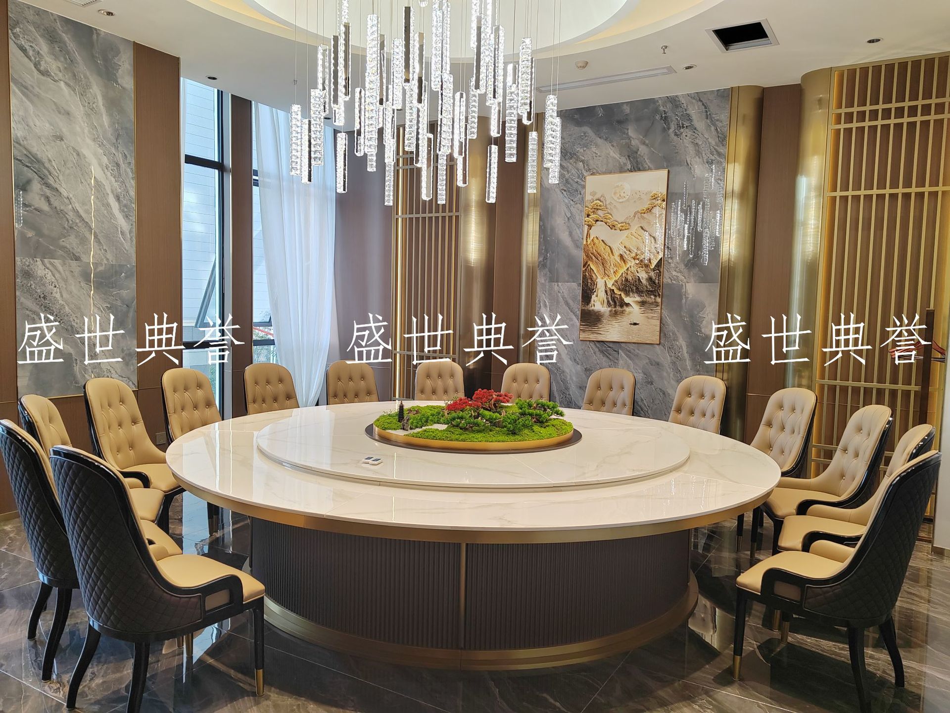 Solid wood dining tables and chairs for five-star hotels in Dalian, modern soft-padded chairs for seafood restaurants, and light luxury solid wood chairs for high-end clubs pic 13