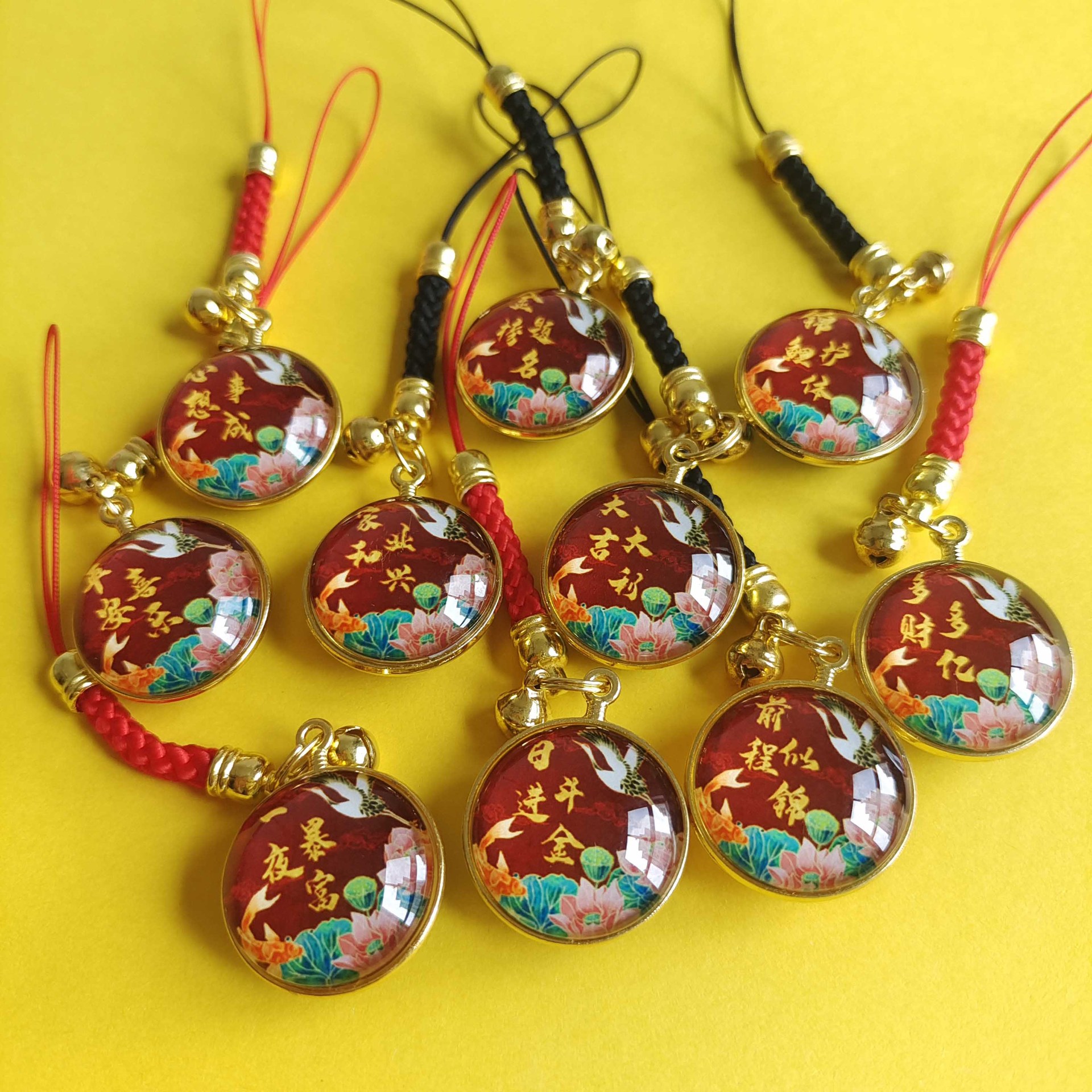 Surnames, Hundred family surnames, pendants, auspicious words, keychains, pendants, mobile phone accessories, pendants, souvenirs for tourist attractions pic 4