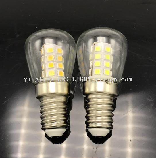 LED refrigerator light E14 lamp head 3W220V l transparent glass cover pic 5