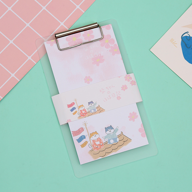 Sticky note paper, small Daisy board, clip-on sticky notes, cute cartoon sticky note book, simple student note-taking sticky note customization pic 15