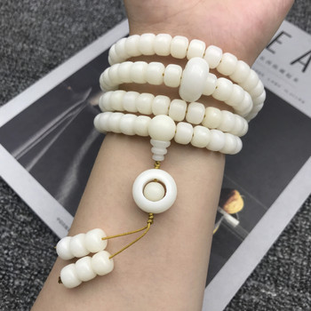 Hainan Mini Star and Moon Bodhi Bead Bead Bracelet 3*5 dry-ground high-density multi-circle Bodhi seed cultural Play bracelet accessory pic 7