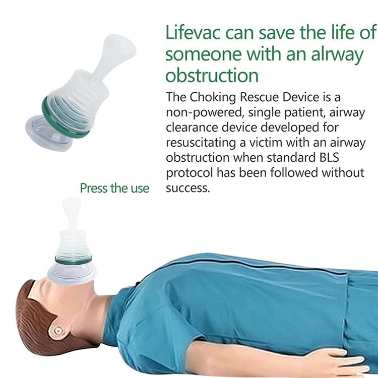 呼吸训练器窒息急救援面罩人工心肺活量Choking Emergency Device详情8