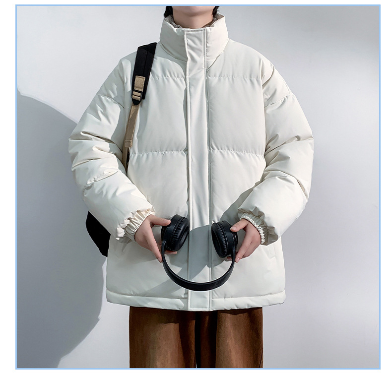 Cross-border M-8XL large-sized cotton-padded jacket for both men and women, winter custom thickened stand-up collar cotton-padded jacket, loose thickened cotton-padded jacket for men pic 27