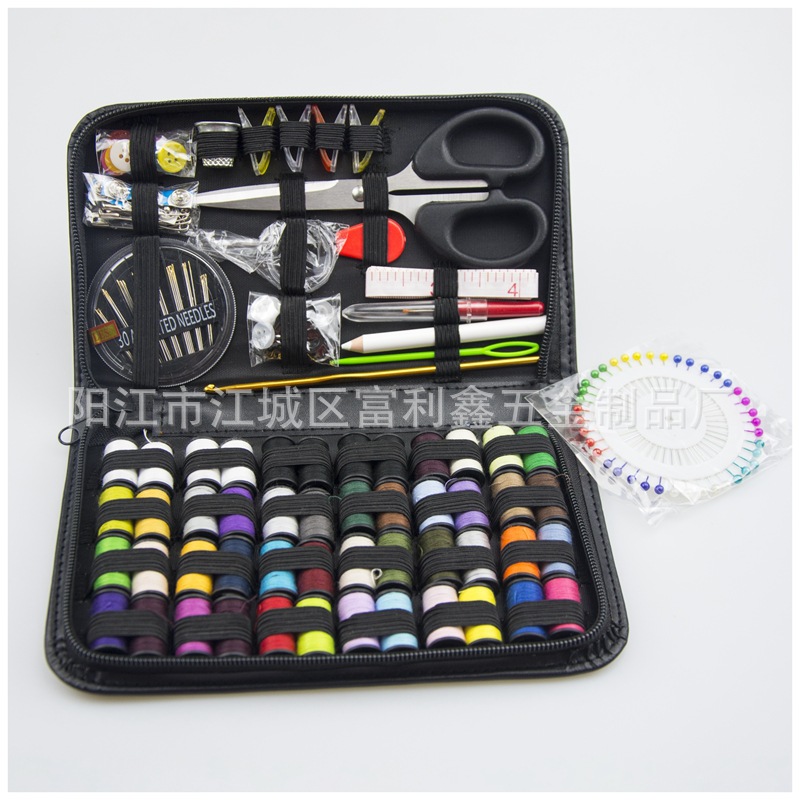Factory wholesale 172-piece set of sewing kits, portable home and travel sewing kits, 48-color sewing tools, DIY sewing kits pic 6