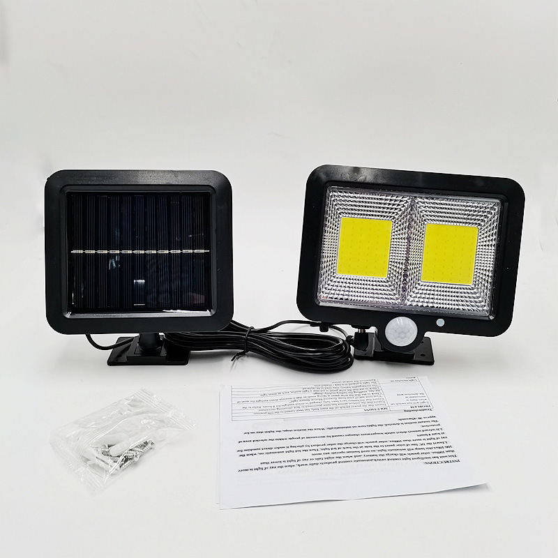 The manufacturer supplies LED split single-sided solar sensor lights for playgrounds, courtyards and houses pic 8