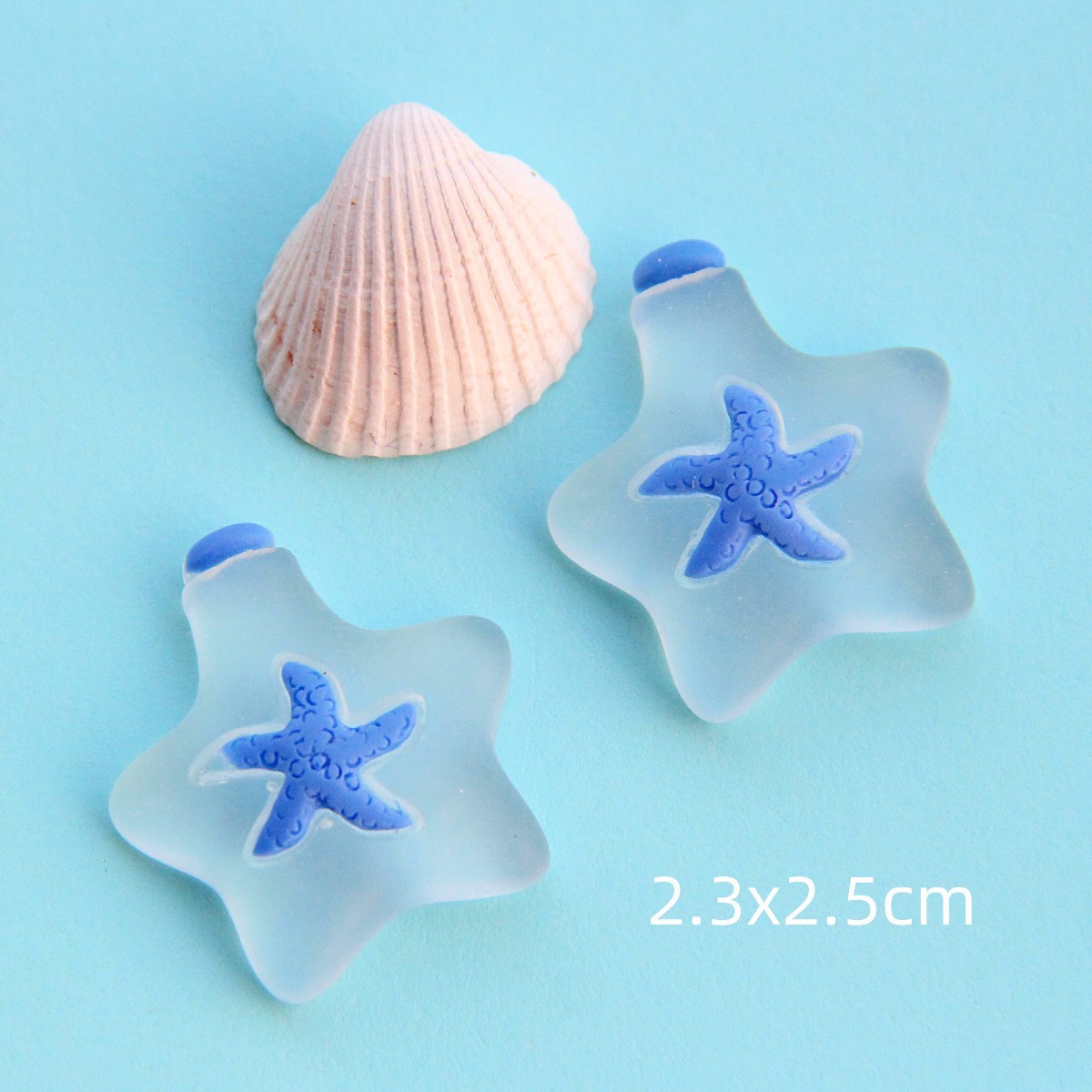 海洋风diy树脂配件咕卡配饰奶油胶发夹饰品配件跨境爆款详情11