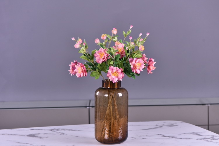 Dongli Flower Industry Factory directly sells artificial roses, ice mountain roses, home furnishings, hotels, shopping malls, wedding decorations, artificial flower bouquets, and high-end ornaments pic 8