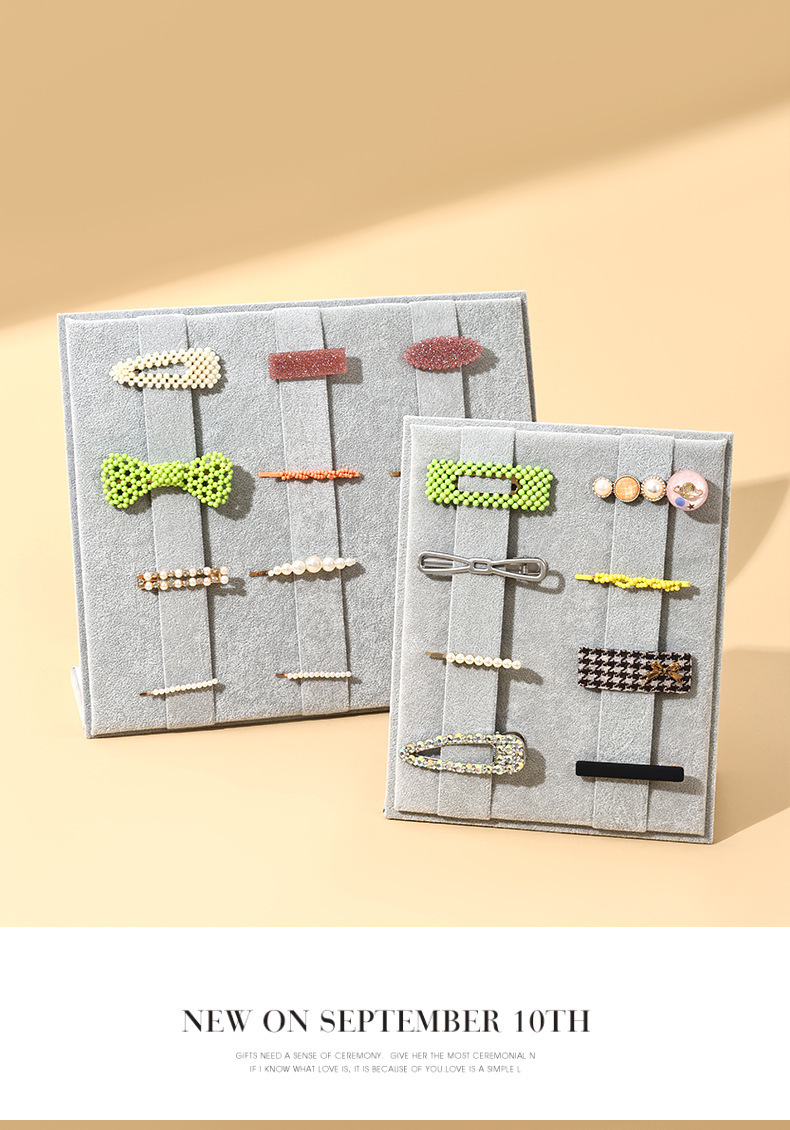 现货儿童发夹收纳架 发卡头箍首饰架 展示板整理神器 陈列架 发卡整理 便捷收纳 其他分类详情9