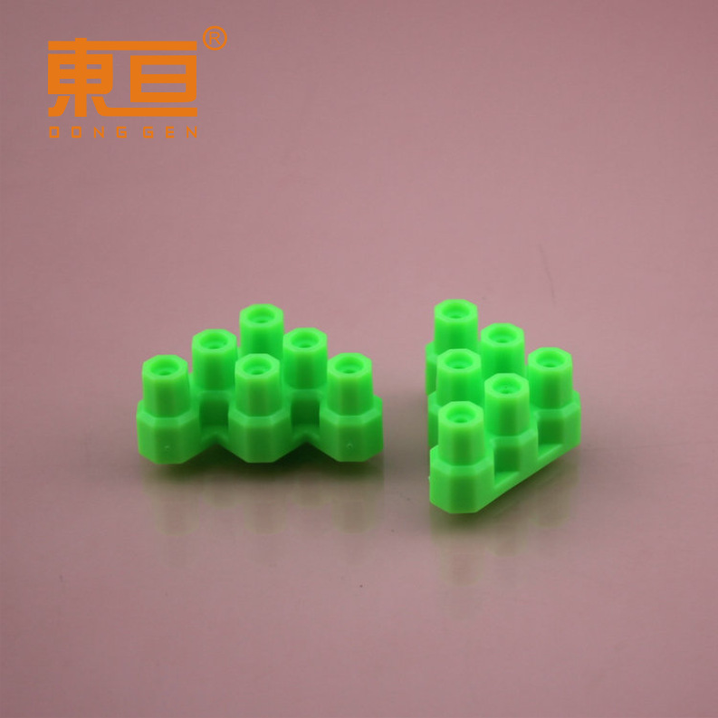FJ6Z382415 Soft Green Airplane 6-column soft rubber building blocks, building block accessories, octagonal building blocks, universal building blocks pic 7