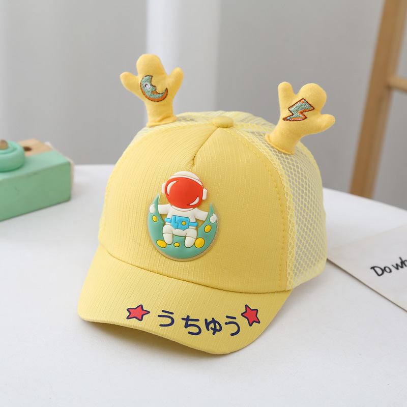 Sombreros de bebé verano 2022 cute mesh pato tong cap niñas casual sun protection mesh cap shade baby baseball cap pic 8