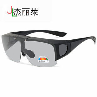 新款户外偏光太阳镜 外贸男士运动驾驶方框骑行墨镜 热卖眼镜D731详情25