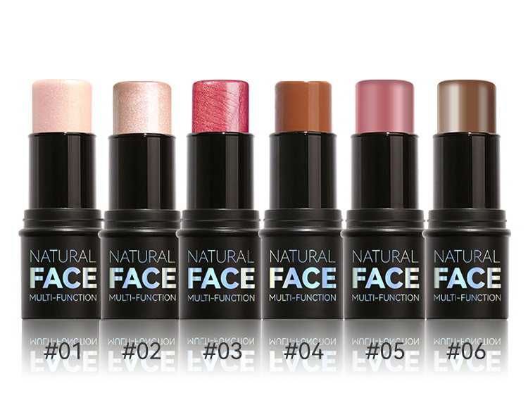 轮廓跨境专供高光修容棒脸部阴影彩妆多用阴影棒腮红膏卧蚕笔详情4