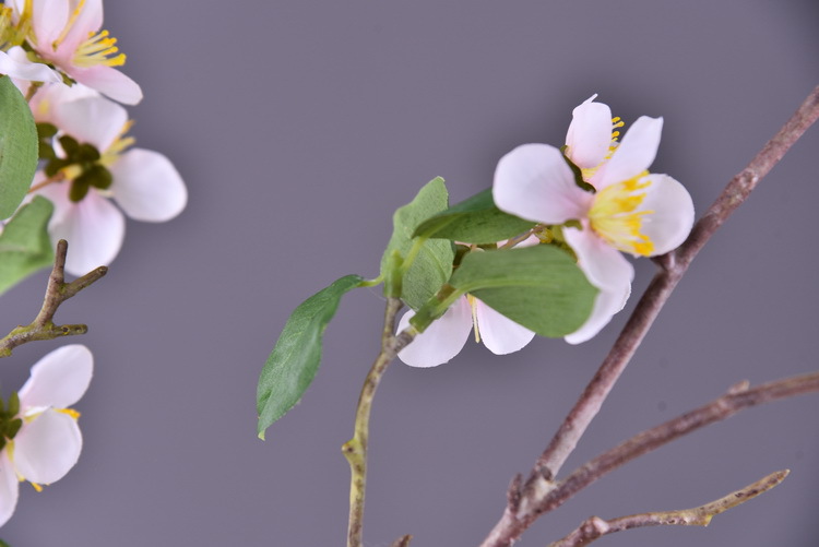 Wholesale of artificial flowers from the original factory, including artificial pear blossoms, cherry blossoms, duckweed flowers, model rooms, living rooms and hotel decorations pic 21