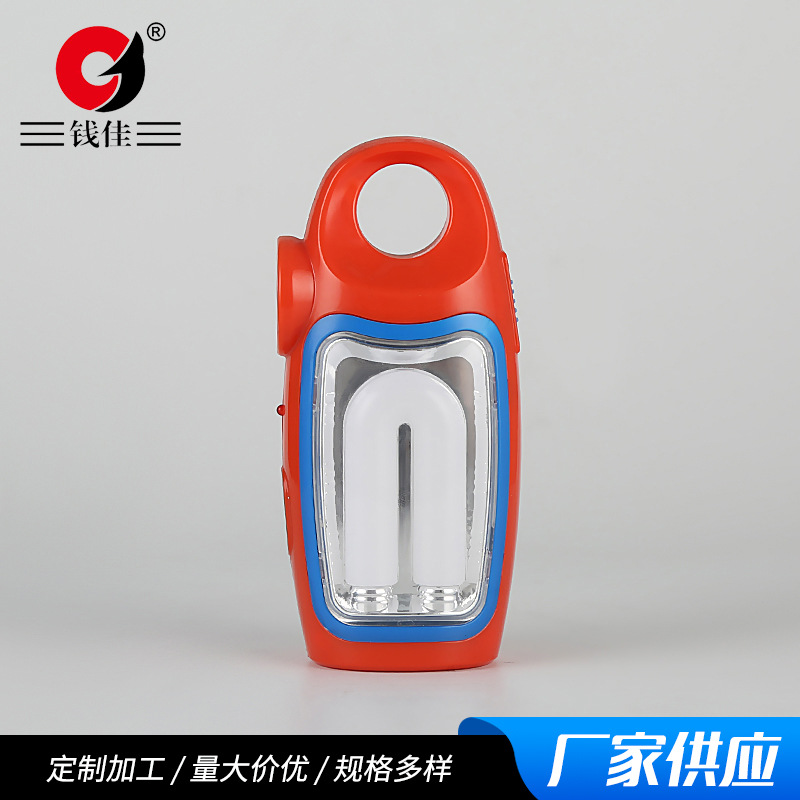 Mini outdoor led emergency light portable flashlight, lithium battery rechargeable solar flashlight, portable flashlight pic 5