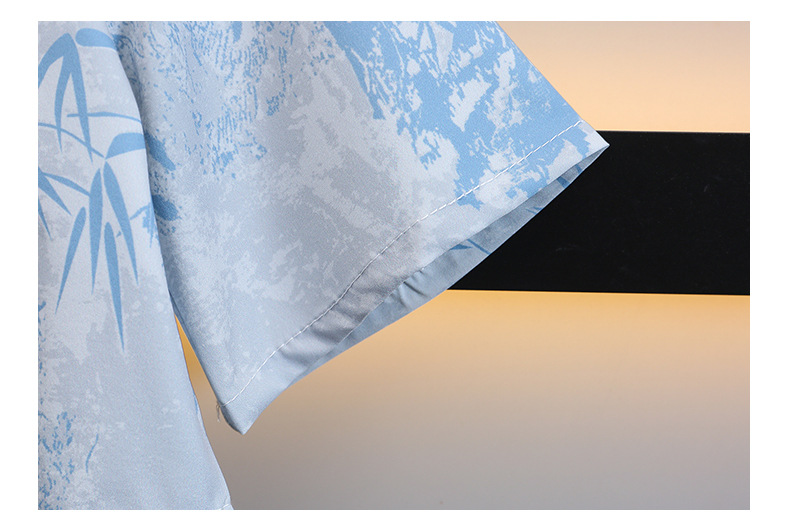 国潮汉服套装儿童国风夏装2025新款男女童六一演出服古装短袖两件套潮详情18