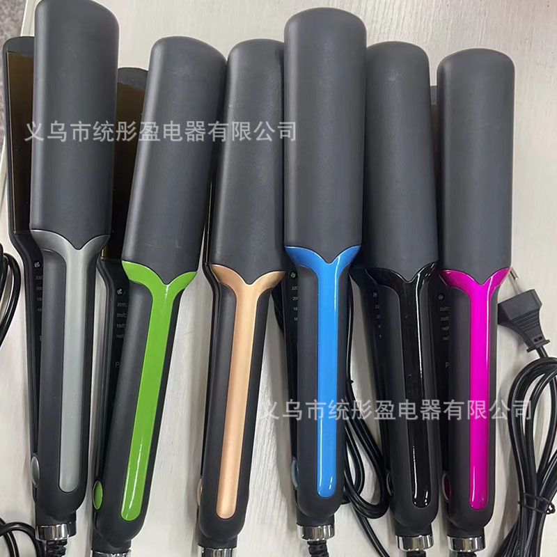 跨境新款卷发棒直卷两用直发器不伤发直发夹板学生家用发廊批发详情6