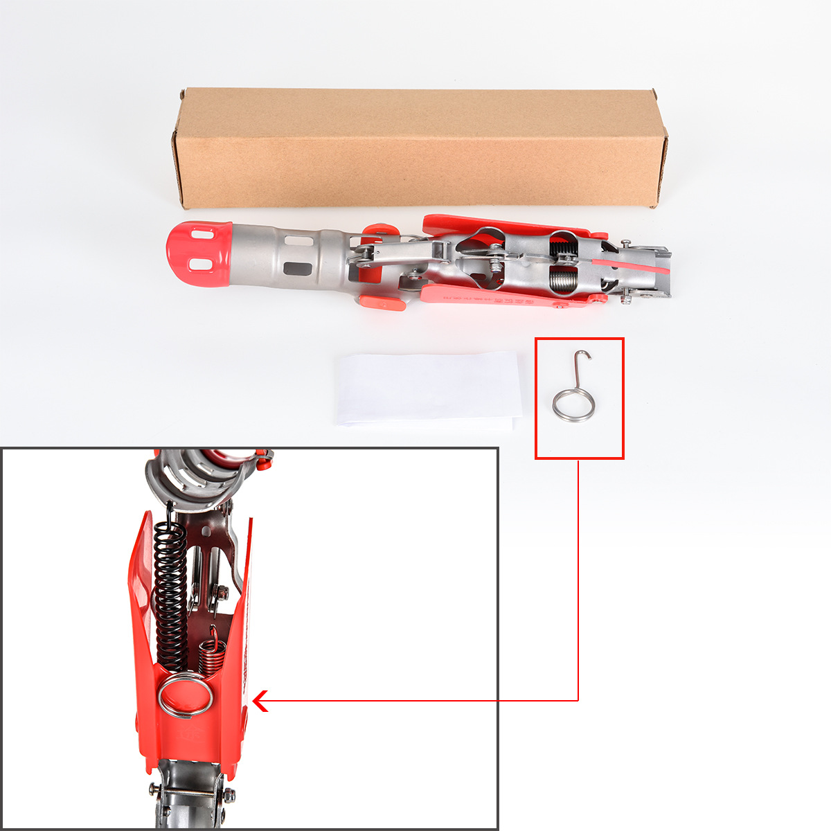 28006-5 LEO/ LeOU [5th Generation Folding Automatic Lifting Rod Stand] Stainless Steel Sea Rod Spring Stand pic 14