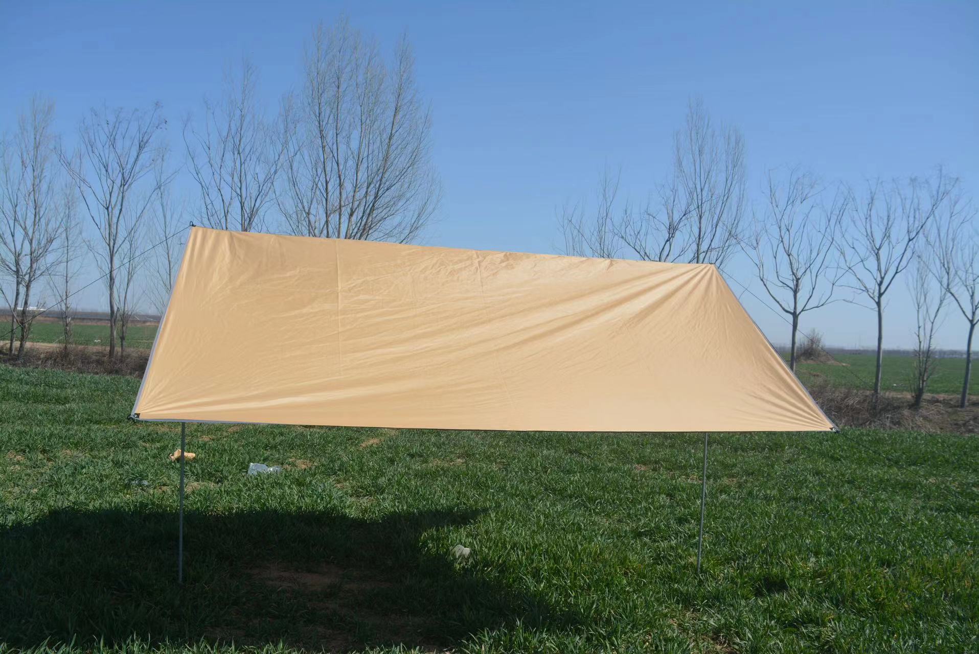 Tianshan Camel outdoor canopy camping portable multi-color silver-coated canopy, outdoor multi-person picnic sunshade canopy tent pic 14