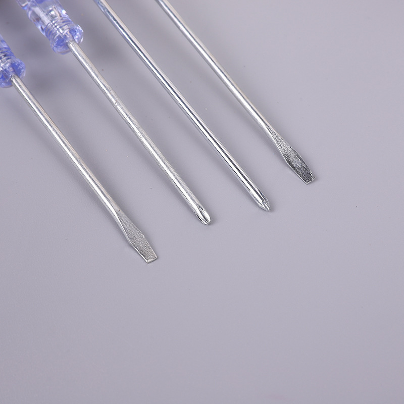 Factory direct sales of small crystal screwdrivers, wholesale of one-head cross-head screwdriver sets, hardware two-yuan store pic 3