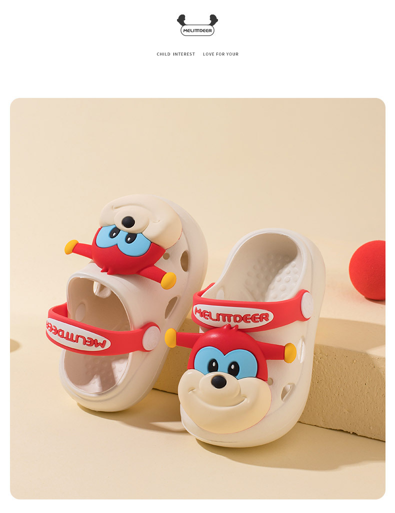 儿童拖鞋夏男新款可爱超萌室外儿童洞洞鞋男女童软底宝宝拖鞋批发详情18