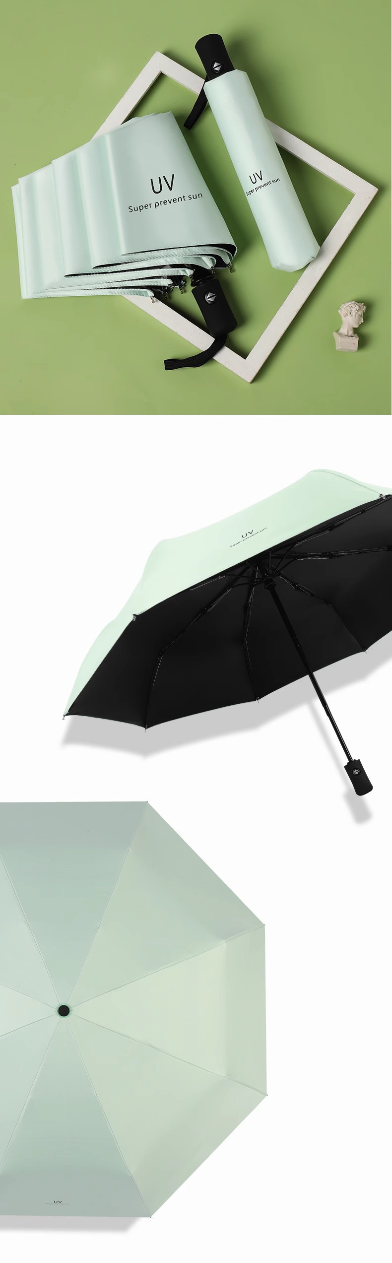 全自动雨伞男大号双人女晴雨两用遮阳伞防晒伞防紫外线广告印logo详情14