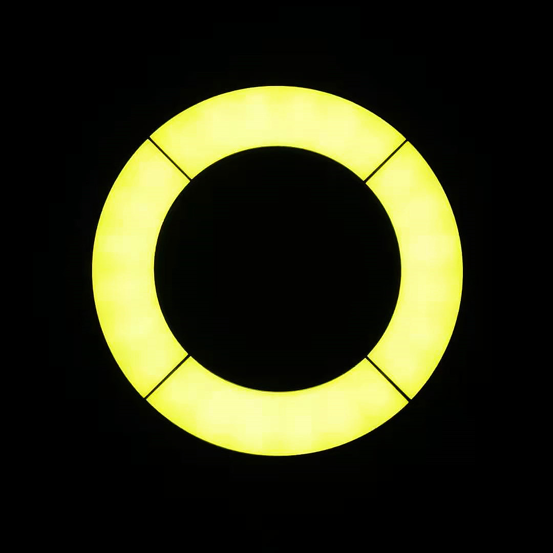 Supply smart APP smart modules, Qiguang lamps, freely spliced circular color-changing wall indoor wall lamps pic 5