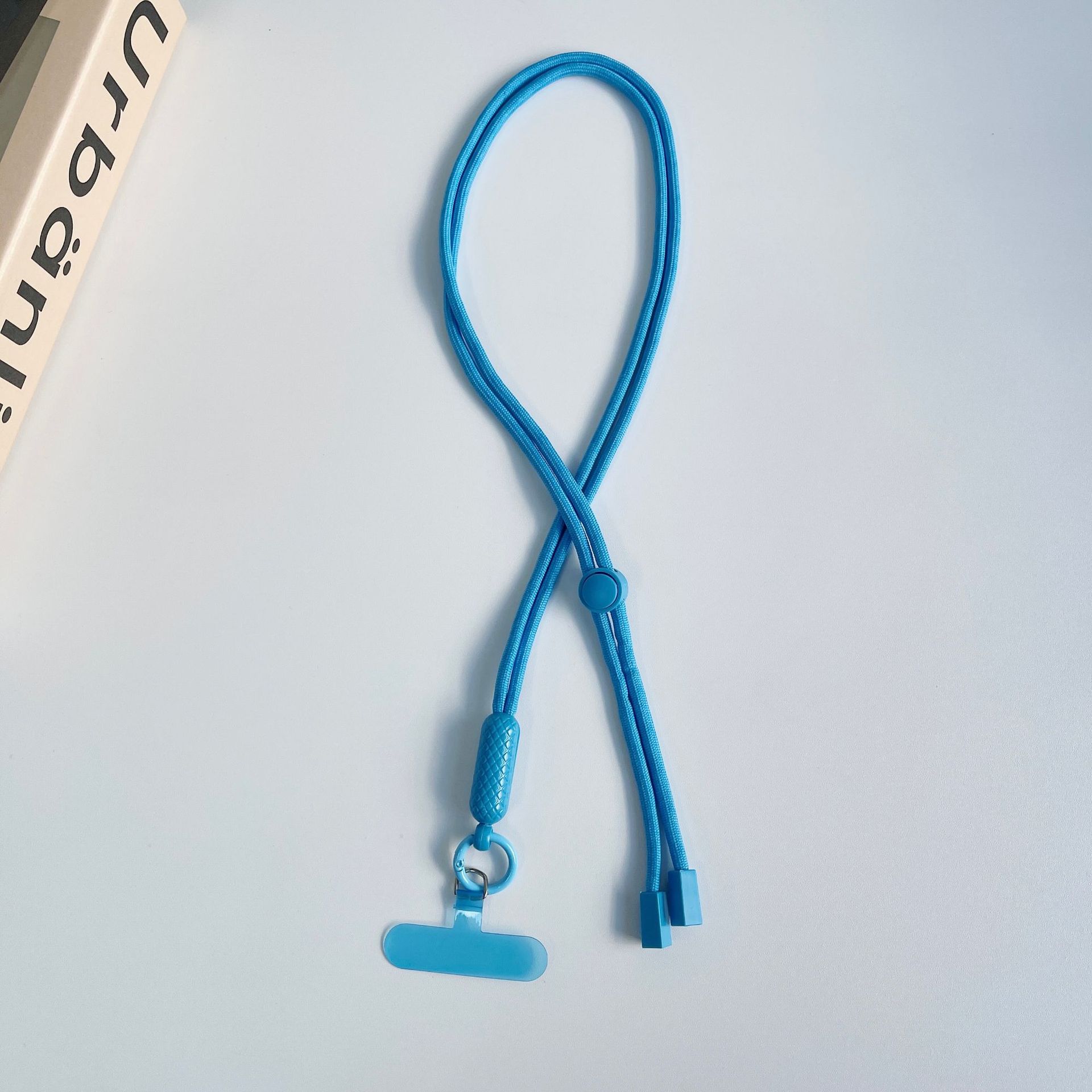 跨境爆款手机挂绳斜挎挂脖绳纯色万能手机挂绳可调节拆卸手机垫片详情11