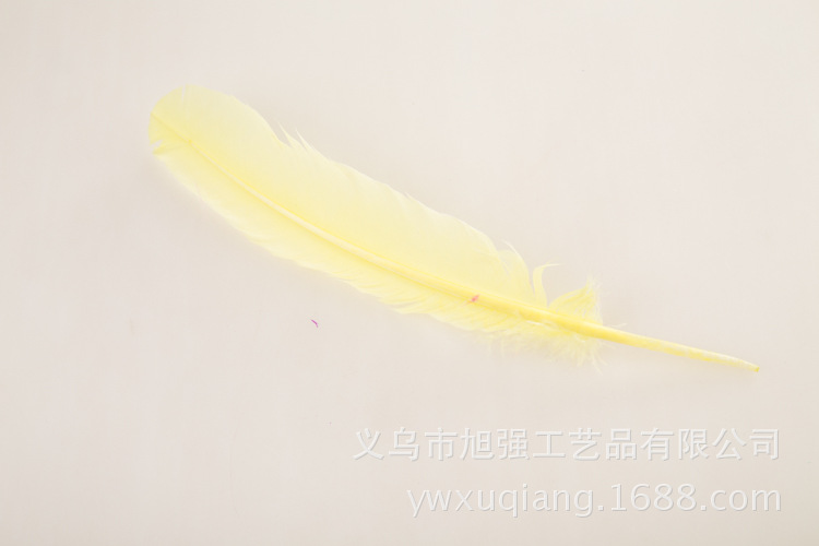 供应工艺小直式羽毛 羽毛批发 义乌diy羽毛火鸡毛大飘羽毛详情21