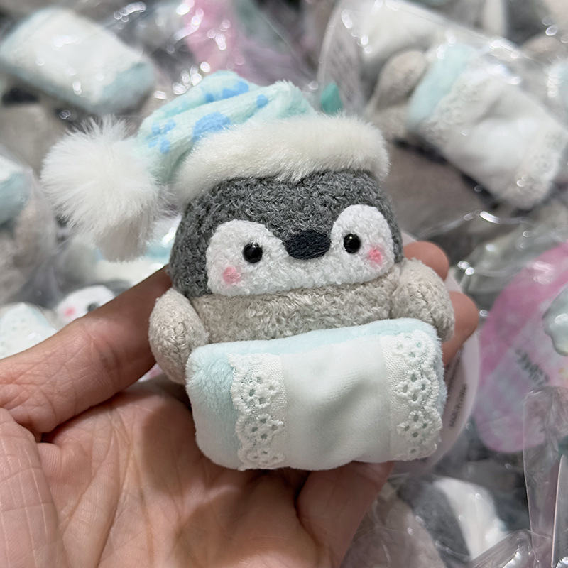 Japanese-style positive energy koi and penguin plush dolls, small pendants, bags, pendants, dolls, keychains, toy dolls pic 35