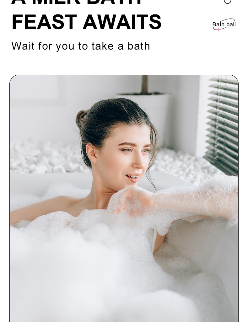 All English SADOER explosive bath salt balls, rose fragrance bath, gentle and skin-friendly bath balls, cross-border export wholesale, exclusive for export, exclusive for export pic 19